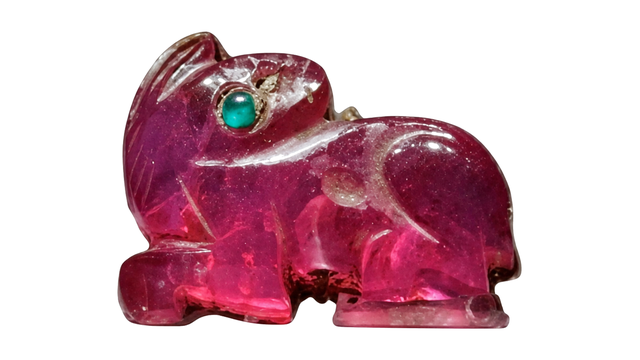 明代水晶文具与水晶兽